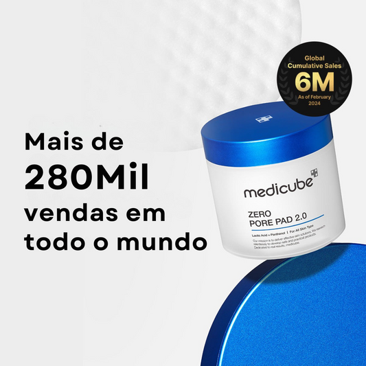 Disco Zero Poro 2.0 com AHA e BHA | Medicube