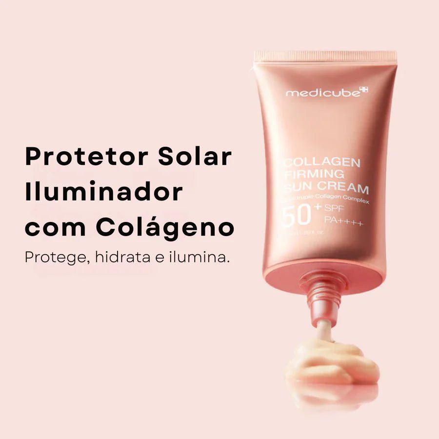 Protetor Solar Medicube com Colágeno – Firmador e Iluminador