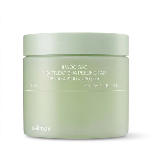 Disco Esfoliante Celimax Heartleaf BHA | Controle de Oleosidade e Poros